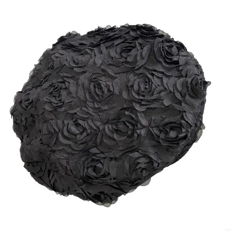 Cappello da berretto da sole da sole N5kb per le vacanze Donna del pittore Cappello da campeggio che scatta cappello da