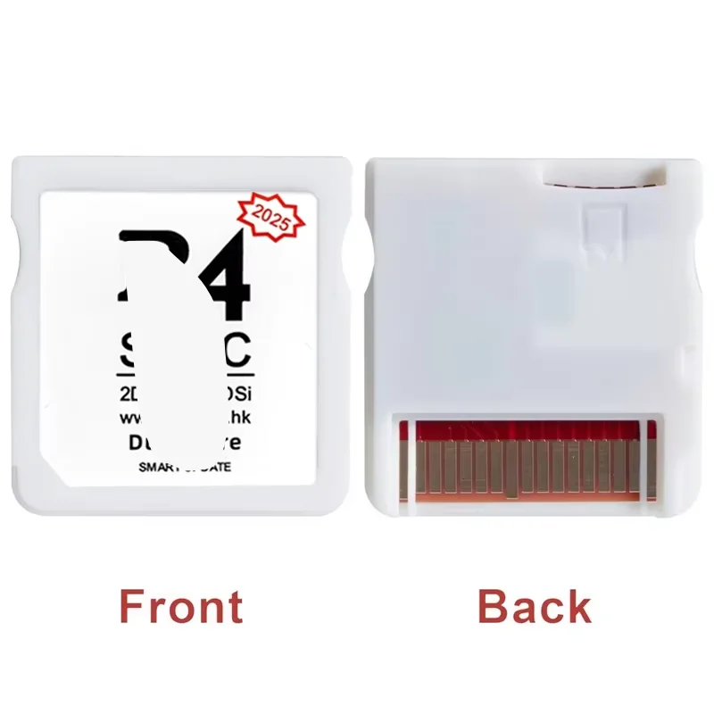 New 2025 R4 SDHC Adapter Secure Digital Memory Card Burning Card Game Card Flashcard Durable Material Compact Portable Flashcard