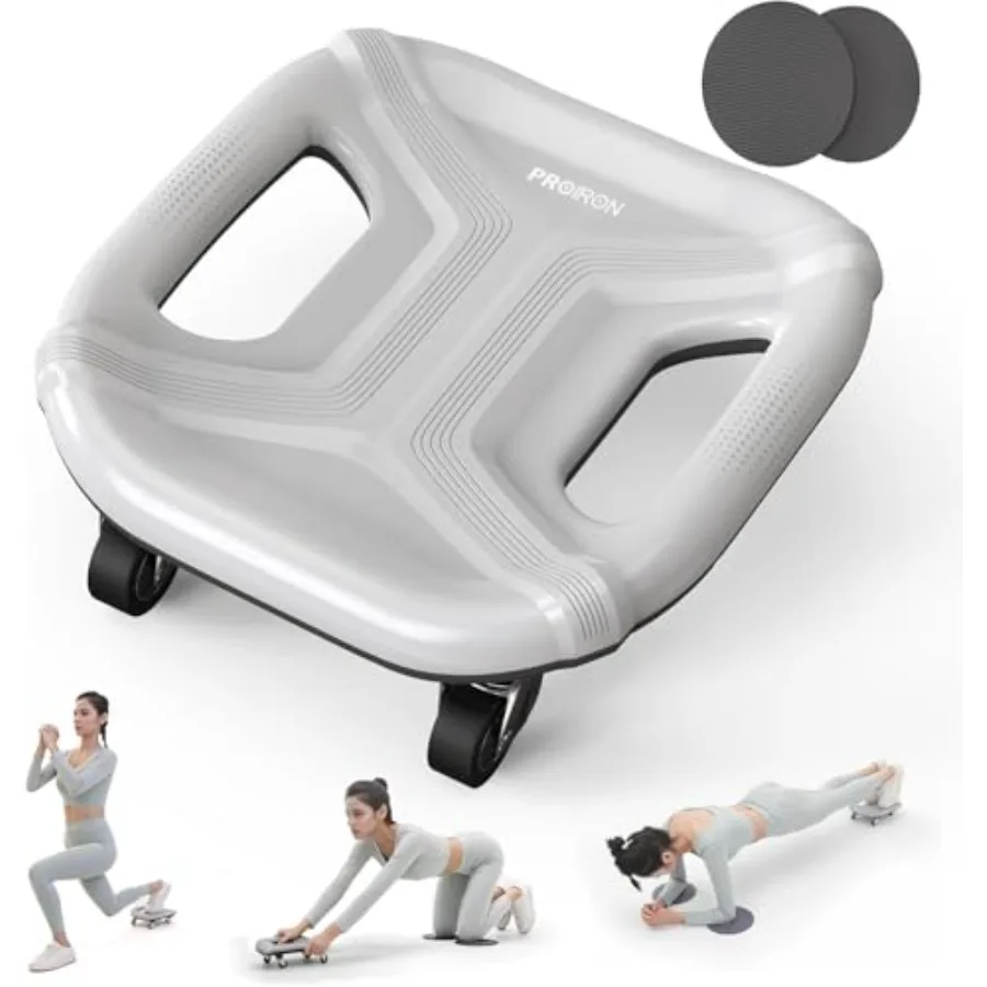 

Тренажер для пресса с наколенниками, многофункциональное колесо для тренировки мышц живота, ролик для пресса с наколенниками