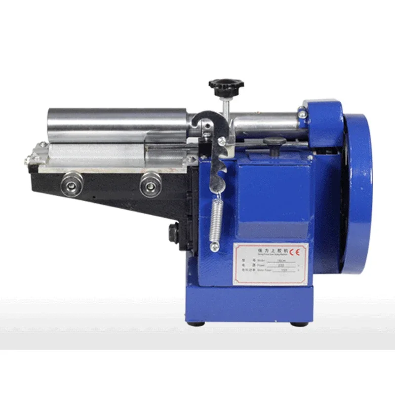 ماكينة لصق تنظيم سرعة سطح المكتب الصغيرة ماكينة تغليف الجلود ماكينة غراء مصنع الأحذية ماكينة غراء قوية