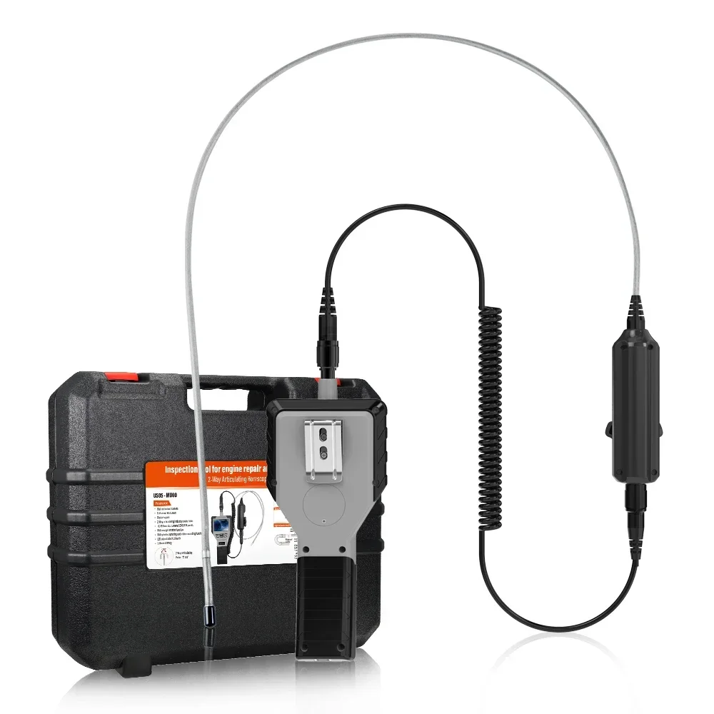 

Industrial Endoscope Inspection Camera 3.5"IPS High Definition Borescope With IP67 Waterproof Semi-Rigid SnakeTube With Light