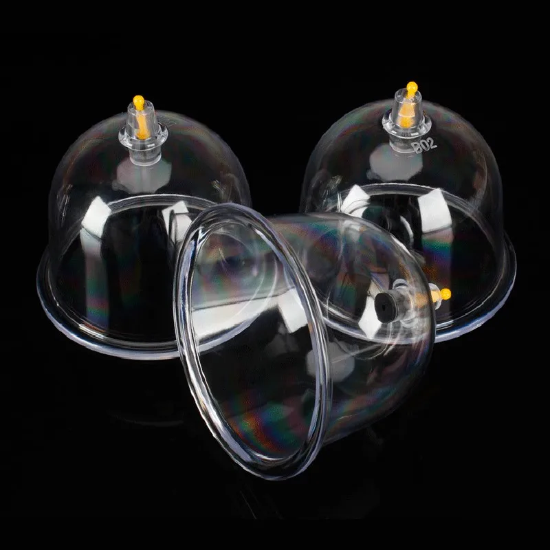 4PC  Extra Large Household Vacuum Cupper Chest Tank Oversized Fire Tank Gas Tank Full Large Tank Moisture Suction Cup Non-glass