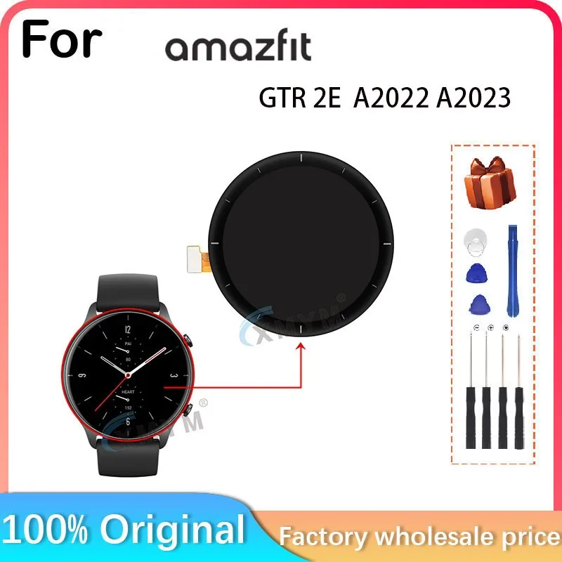 

For Huami AMAZFIT GTR 2e LCD display Touch screen for AMAZFIT GTR 2E A2022 A2023 LCD display AMOLED display