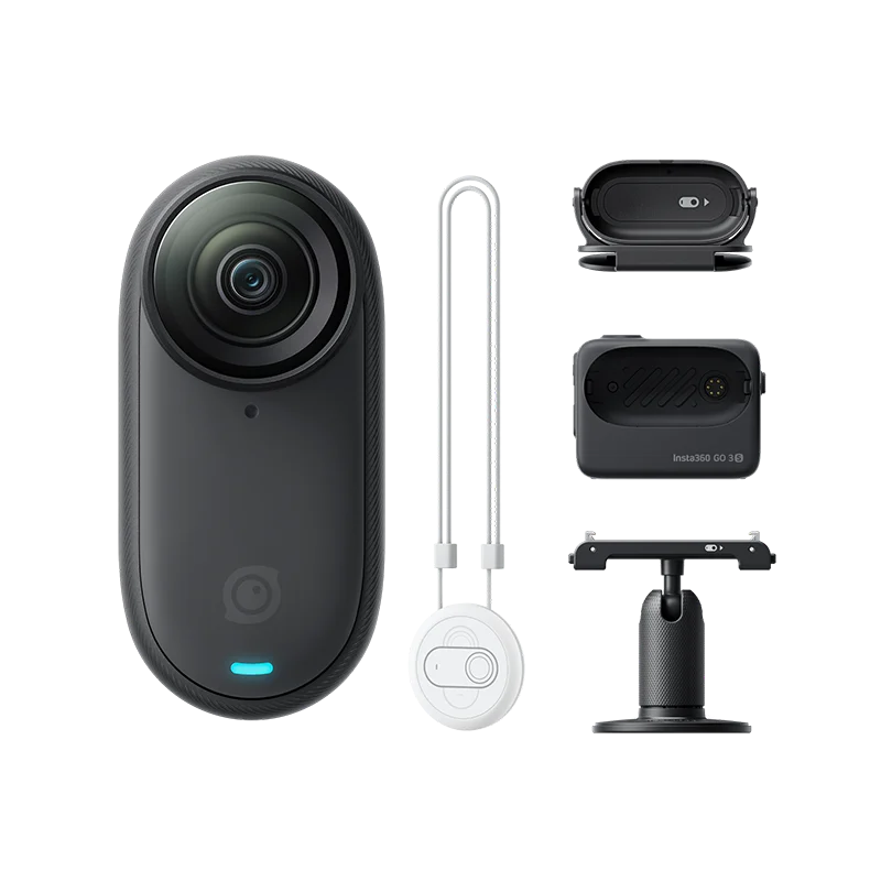 Insta360 GO 3S – 4K Tiny Camera, Portable and Versatile, Hands-Free, POV, Mount Anywhere, Stabilization