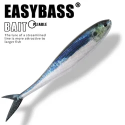 2pcs/box Sea Fishing Fake Bait 16cm Biomimetic 3D Printing Coating Spanish Mackerel Lure Soft Bait