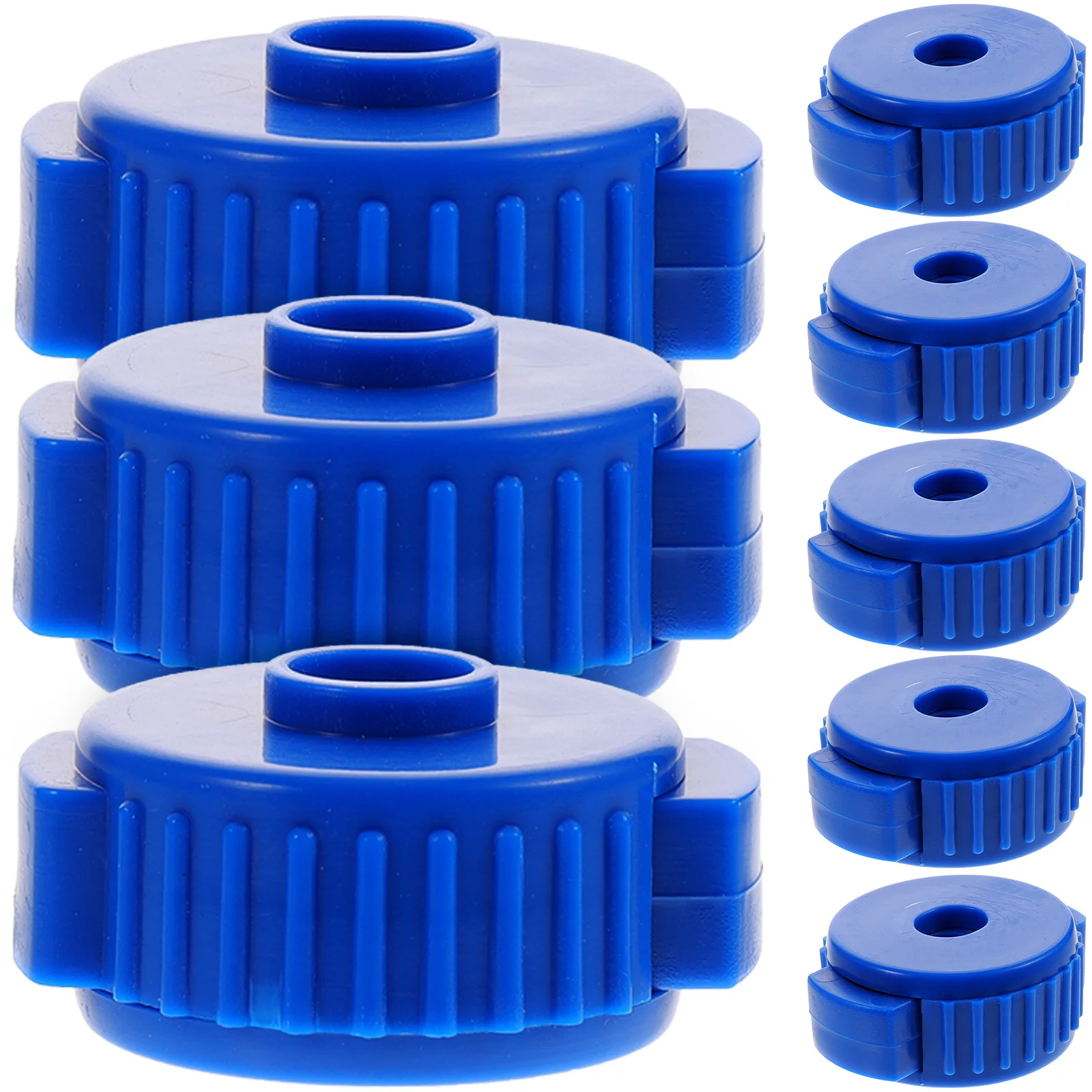 

8Pcs Quick Release Cymbal Nuts Durable Drum Parts Easy and Fast Removal Percussion Drum Replacement Fixing Nuts