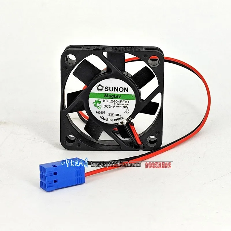 ORIGINAL KDE2404PFVX 24V 1.9W 4010 40*40*10mm NEW COOLING FAN RADIATOR