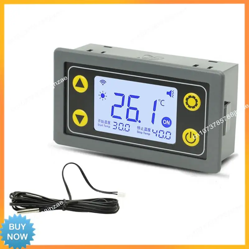 

A10R SA10 Термостат Контроллер температуры Цифровой дисплей Термостат Сигнализация высокой и низкой температурой Прочный