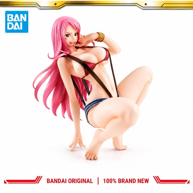 In Stock Bandai Original Megahouse One Piece Jewelry Bonney Action Figure Model Doll Brand New Boxed Anime Characters Toys Model