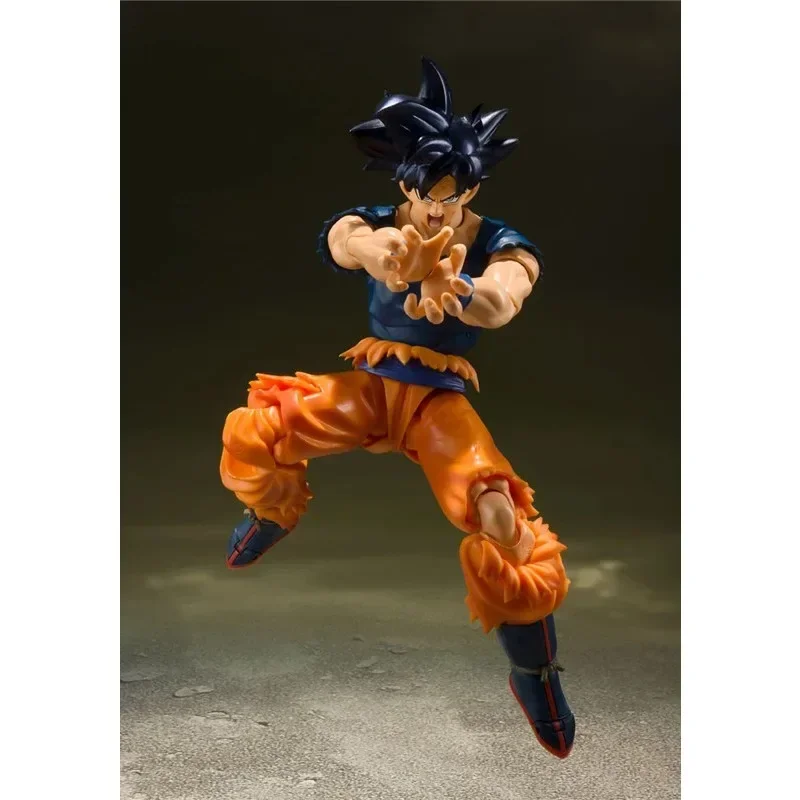 En Stock Original Bandai S.H.Figuarts SHF Dragon Ball Son Goku Ultra Instinct signo Anime modelo de figuras de acción juguetes regalos de vacaciones
