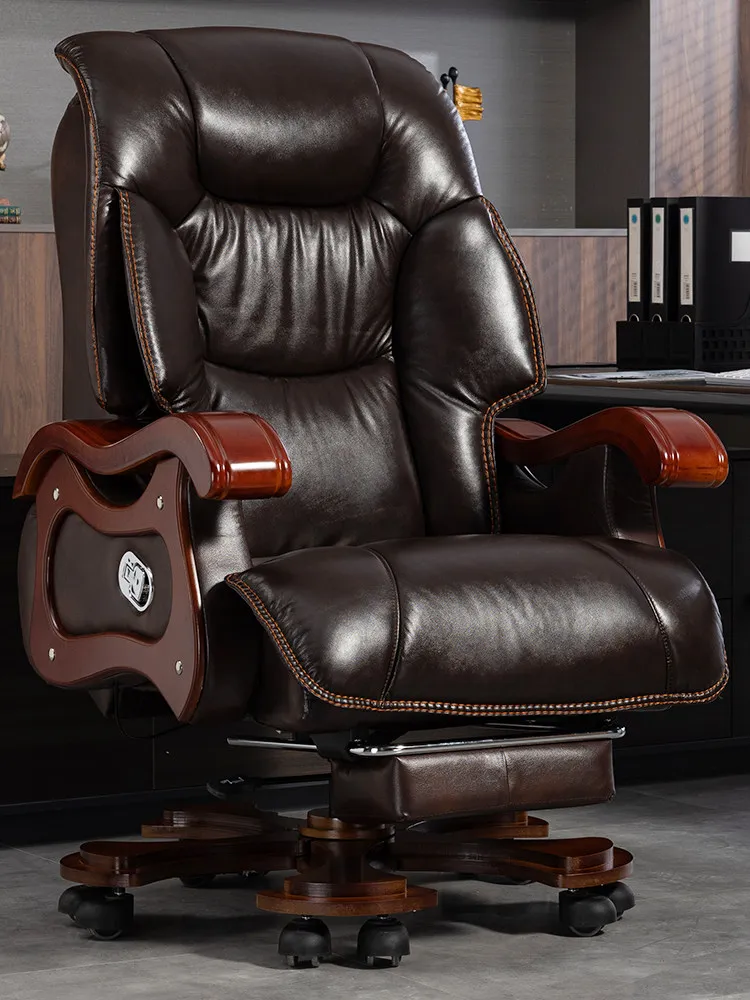 President Boss Chair Luxury Business Classroom Chair Leather  High-end Office Chair