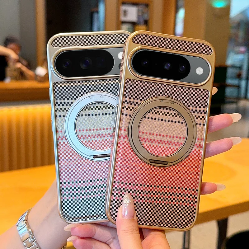 

Sunrise 360 Ring N52S Strong Magnetic Case for Google Pixel 8 Pro 9A 9 10 Pro XL Stand Cover Shockproof Sunrise Premium