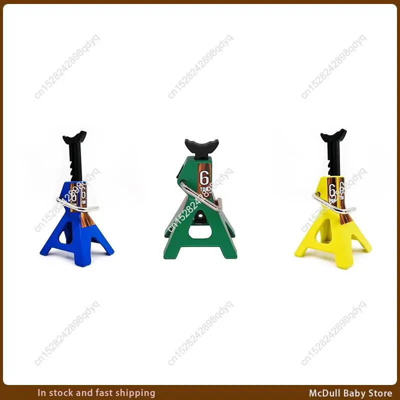 ABJA-soportes de gato de Metal simulación Mini para 1/10 coche trepador de control remoto Trx4 SCX10 vehículos de escalada de simulación