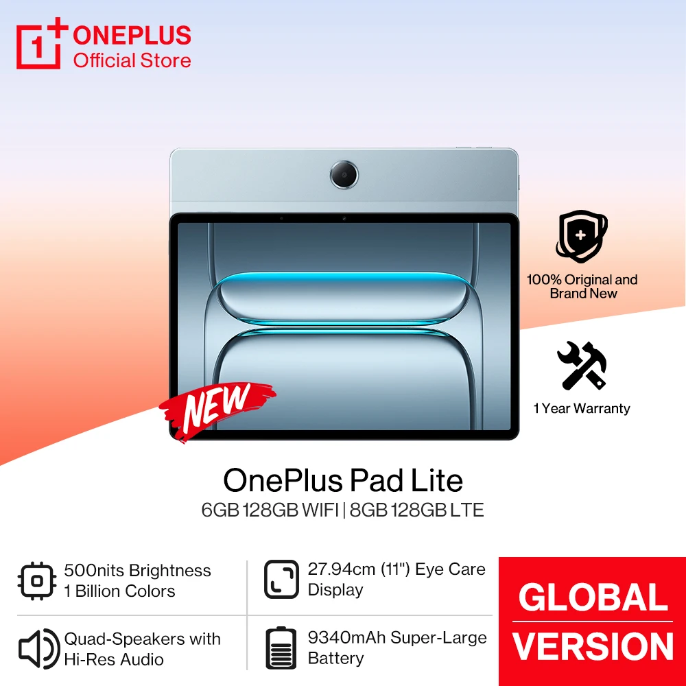 New OnePlus Pad Lite Global Version Tablet 11