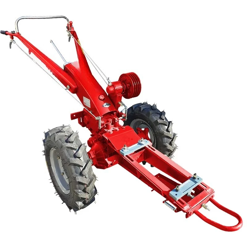 Best-selling agricultural hand-guided tractor chassis, durable, reserve price for sale.