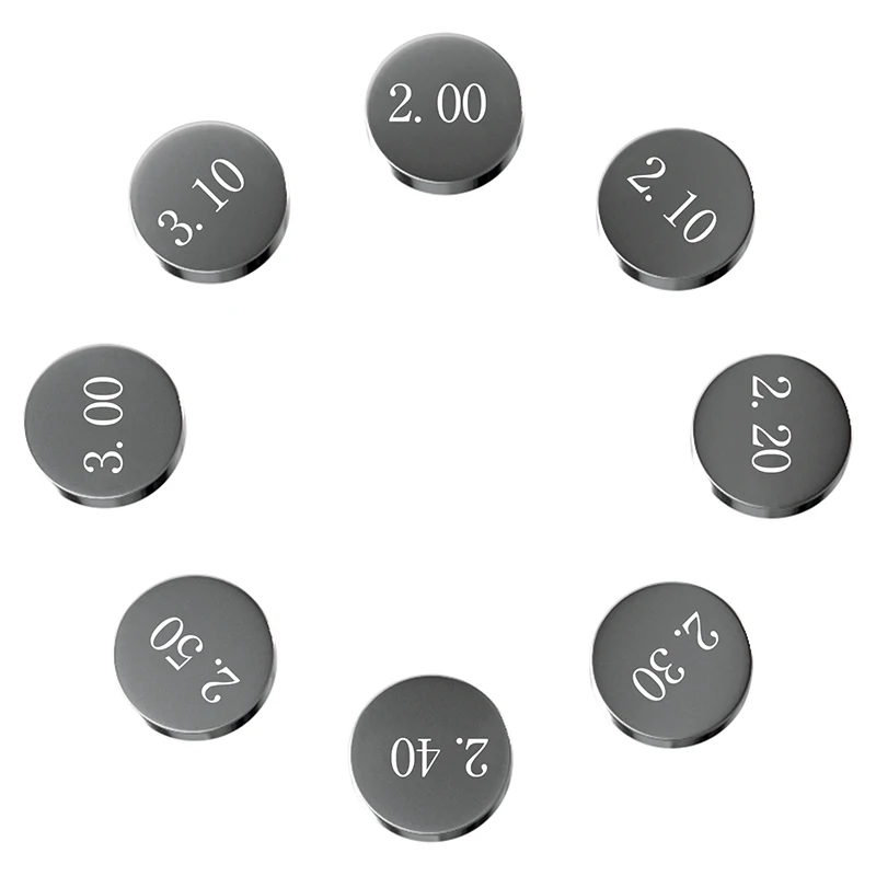 50pcs 7.48mm Motorcycle Adjustable Valve Shims For Yamaha YZF-R1 FZS600 WR250F For Kawasaki ZX900 ZX750 KLE650 For Suzuki Honda