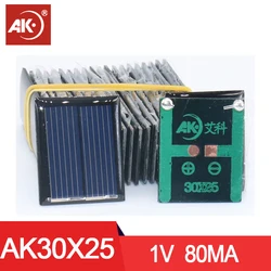 20PCS 30x25mmSolar Panel Plates Cells Station Energy Powerbank System Photovoltaic For Complete Kit Portable Mobile Home Charger