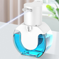 Liquid Soap Dispenser Wall Mountable Soap Dispenser Auto Touchless Infrared Sensor Rechargable Eco-friendly for Kitchen Bathroom