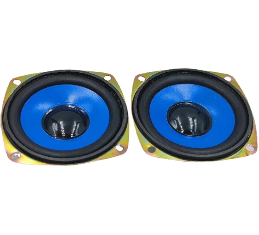 SOTAMIA 2 uds 3 pulgadas 78MM Altavoz de rango completo Altavoz 4 Ohm 5W Altavoz de sonido de Audio portátil para altavoces de cine en casa