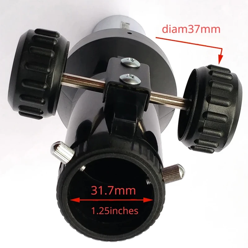 1.25 Inch Interface Focusing Seat for Inner Diameter 60mm DIY Refracting Astronomical Telescope objective 31.7 with compass