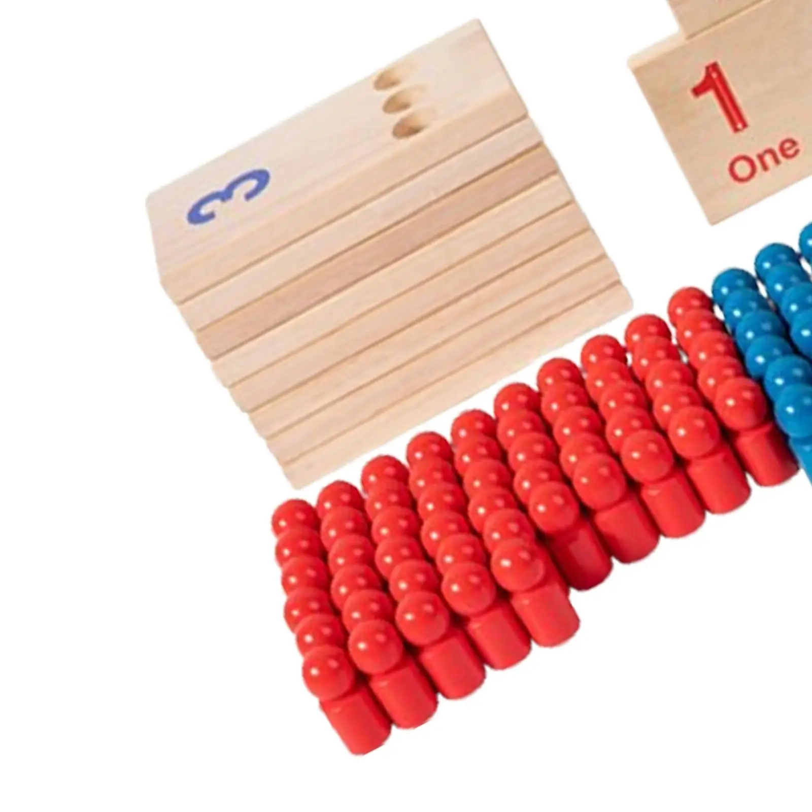 นับ Peg Board Montessori คณิตศาสตร์และตัวเลขสําหรับเด็กการประสานมือด้วยตาคณิตศาสตร์ Manipulatives สําหรับเด็ก 3 4 5 ปี