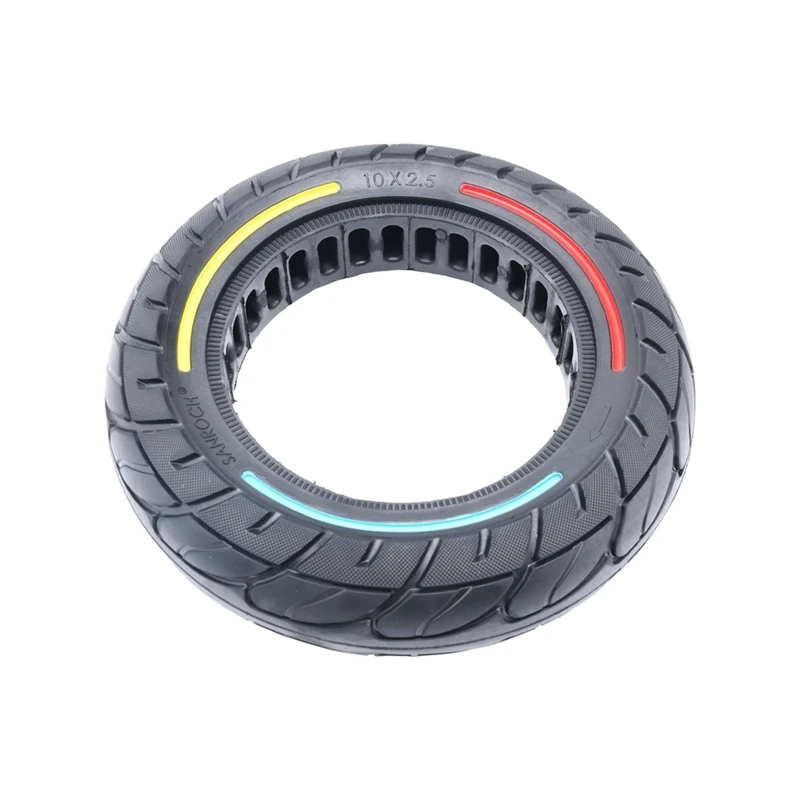 Solid Tire 10 Inch 10X2.5 For Segway Ninebot Max G30 G30P G30LP Gotrax G5 G6 Electric Scooters Parts Accessories Wheel