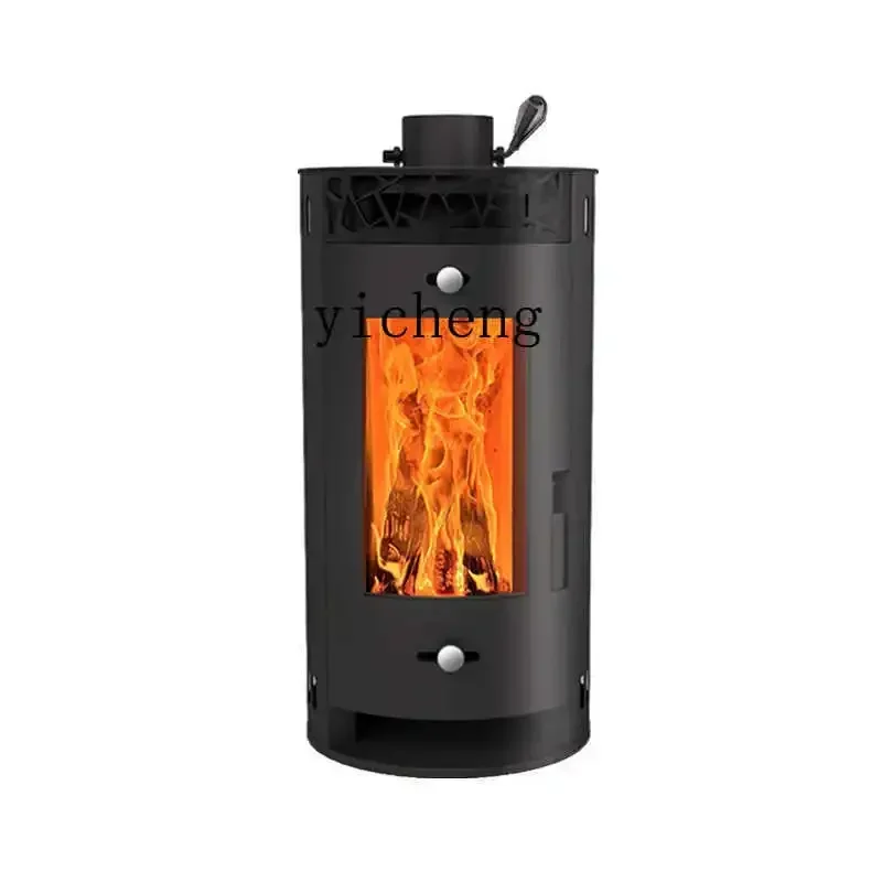 H20- firewood heating custom living room villa homestay firewood stove indoor heating stove