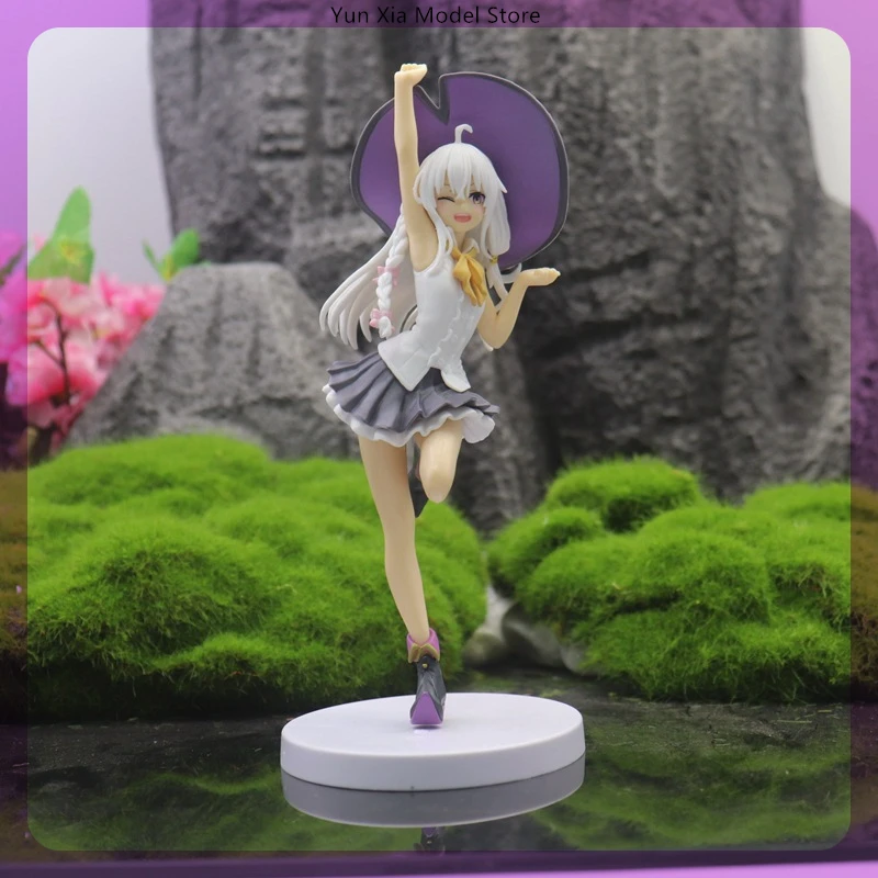 

20cm Elaina Wandering Witch The Journey Of Elaina Anime Girl Beautiful Girl Desktop Figurine Boys Collection Model Toys Gifts