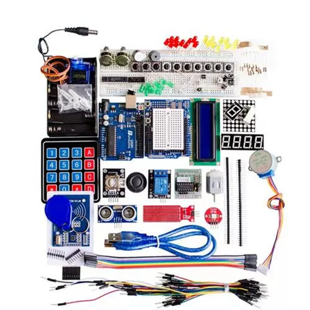 

Portable Development Board FOR-RFID Upgrade Kit Starter Learning Kit With Membrane Keypad And Motor Replacement Parts