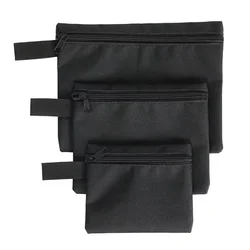 Portable Oxford Fabric Hand Tool Bag Zipper Large Capacity Hardware Tool Organizer Handbag Wear-resistant Travel Organizer Bag