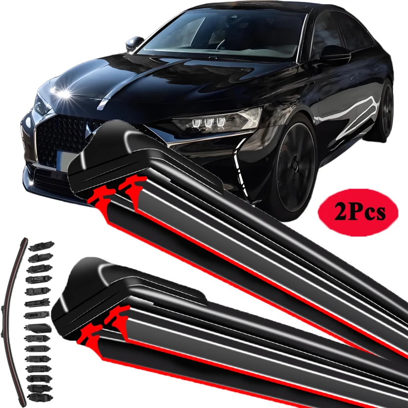 For CITROEN DS3 DS4 DS7 DS9 DS 3 4 7 9 Crossback 2009-2024 Car Windshield Wiper Blade Front Windscreen Windshield Brushes Washer