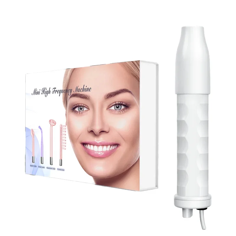 Neuer Bestseller Nuderma Hochfrequenzstab White Box Double Chin Reducer Machine 7in1 Beauty Health Massagegerät für Gesicht und Hals