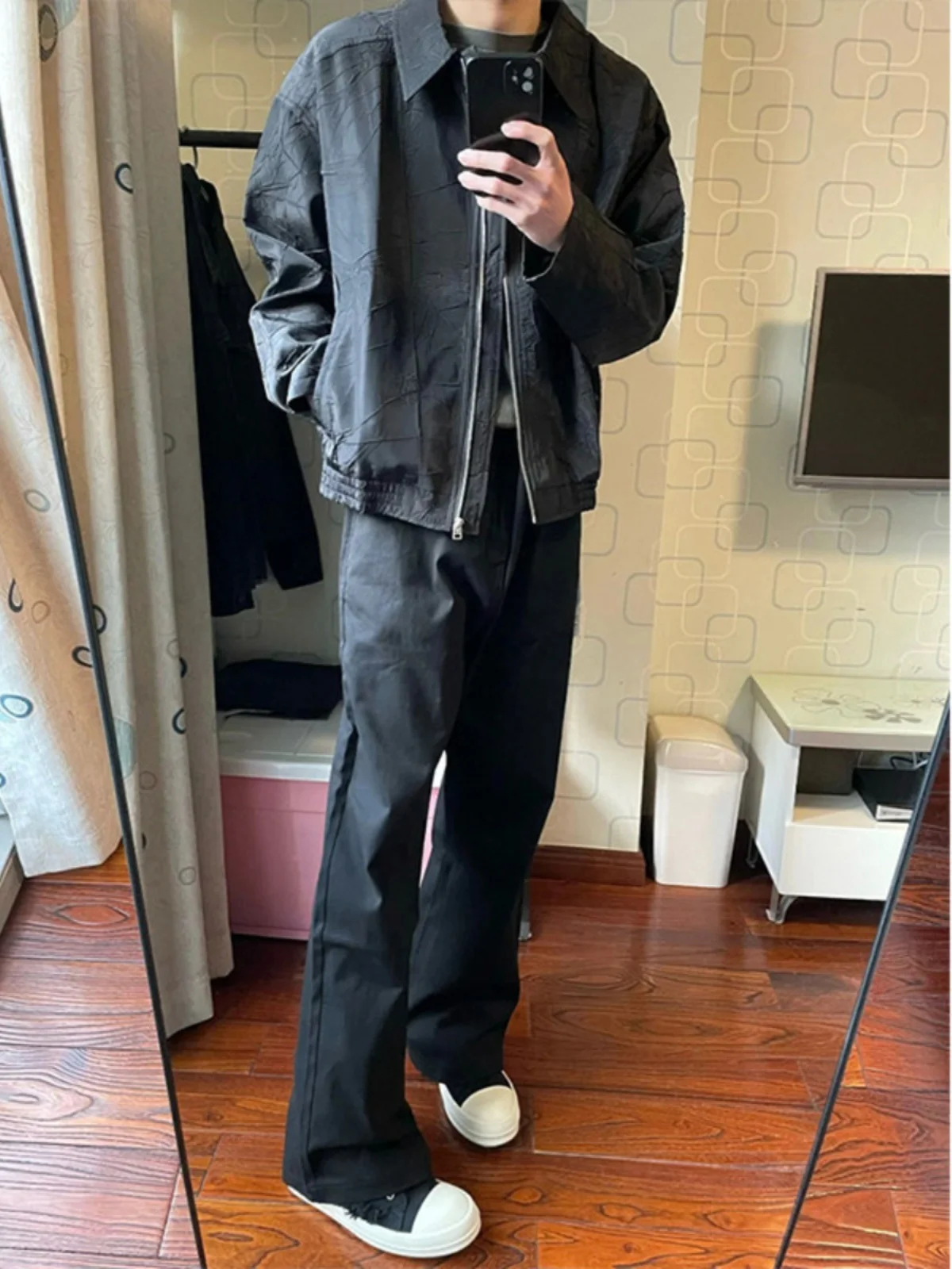 

Мужская куртка American Sle Pilot Jaet, весенне-осенняя, модная, высококачественная, повседневная, Harlington Jaet, стильная и элегантная.