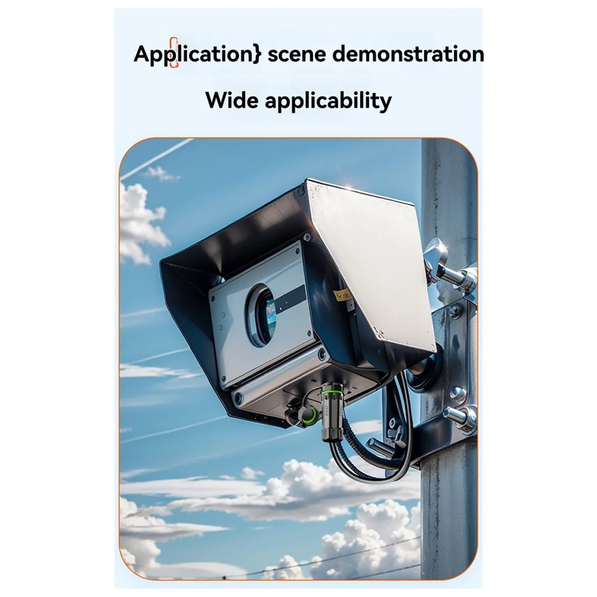 

BAAQ IP68 Водонепроницаемый M20 RJ45 Экранированный CAT6A Гнездо для монтажа на панели Сетевой Ethernet-адаптер Удлинительный кабель без кабеля