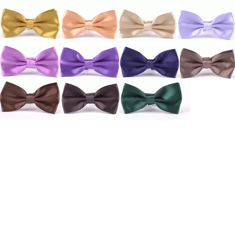 Formal tie business gentleman bow tie men\'s solid color bow tie wedding bow tie candy color babies bow tie