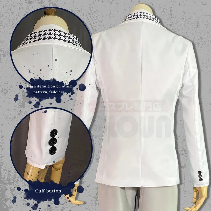 Sky05 هولون الأزرق قفل أنيمي تأثيري حلي شعر مستعار الحلقة ناجي ريو ميكاجي DK زي مدرسي التطريز دعوى روز صافي Sythet99JIu @