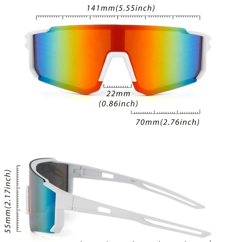 Nuevas gafas a prueba de arena, gafas para deportes al aire libre, lentes a prueba de radiación, gafas a prueba de viento