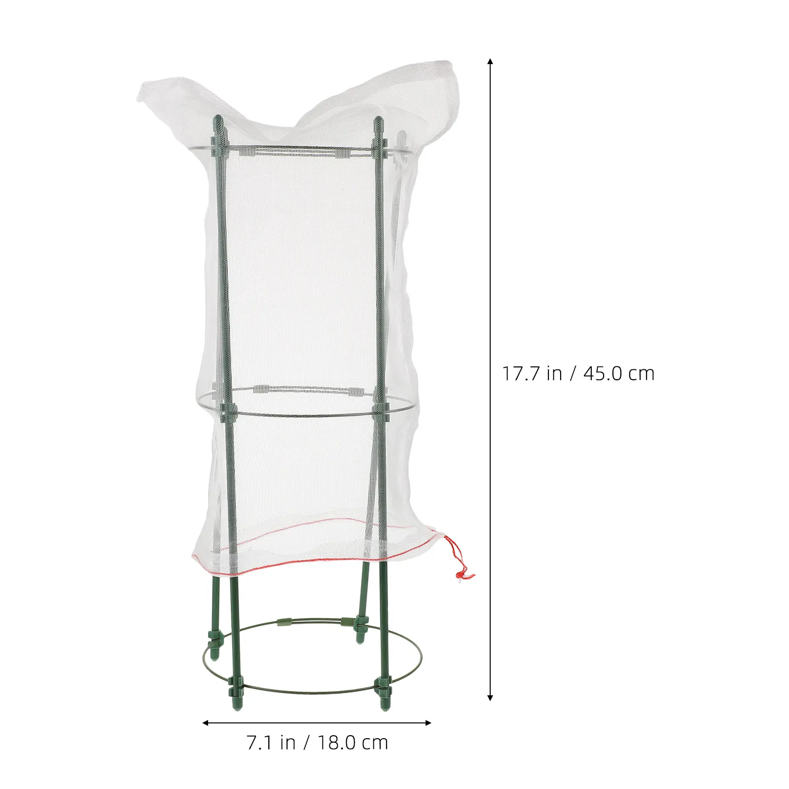 2Sets Plant Cages Sturdy Wear-Resistant Premium Garden Insect Pet Proof Seedling Protector Tomato Vegetable Support Climbing