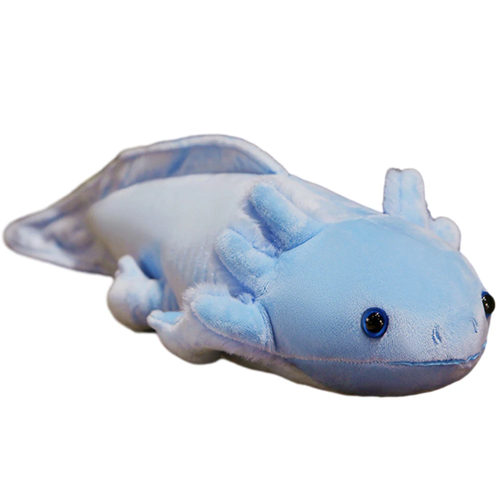 45 centimetri Kawaii Mexicanum Axolotl Bambole Animali Carino Axolotl Peluche Ripiene Giocattolo Simulazione Dinosauro Ambystoma Bambola di Pezza per I Bambini