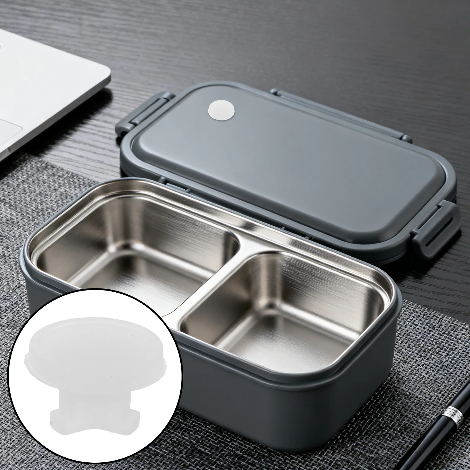 

3pcs Insulated Lunch Box Accessories 6.5Mm Silicone Sealing Plugs Leakproof Ventilation Valve For Bento Containers Reusable Food