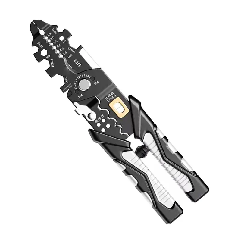 

25-in-1 Electrician Special Multi-function Wire Stripper Pliers Splitting Pliers Wire Winding Shear Crimping Pliers Hand Tool