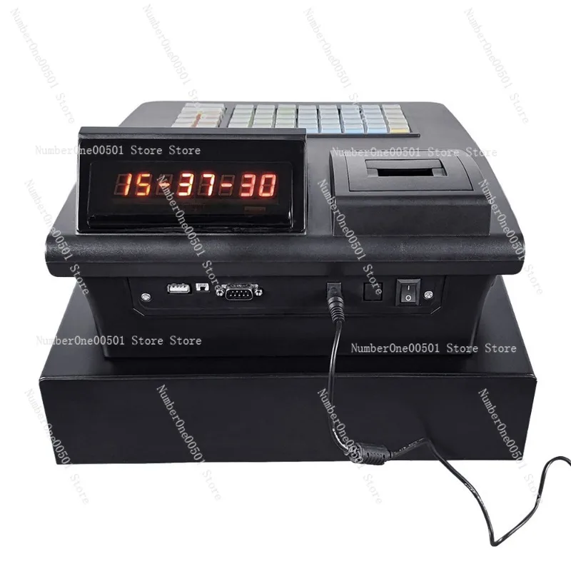 Retail POS System with Printer for Supermarket, Restaurant Kitchen, Front Desk, and Convenience Store