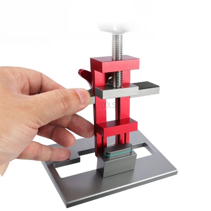 Professional Woodworking Aluminum Alloy Cabinet Door Installation Three in One Adjustable Rebound Guide Leveling System Tools