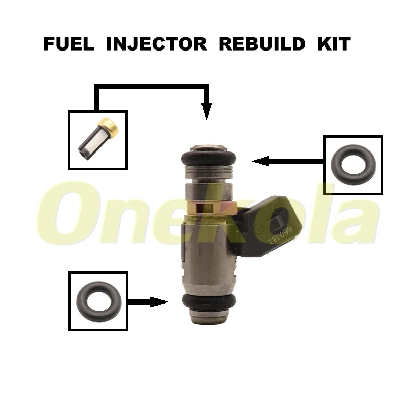 Kits de reparo de injetores de combustível para RENAULT Clio Kangoo Thalia Twingo Symbol 1.2 IWP099 0280158168 IWP-099