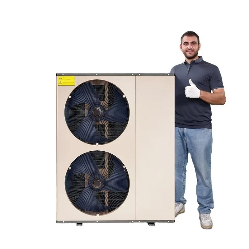 Monoblock DC Inverter Heat Pump Air to Water Full DC Inverter with Carel Controller WIFI Connection High COP