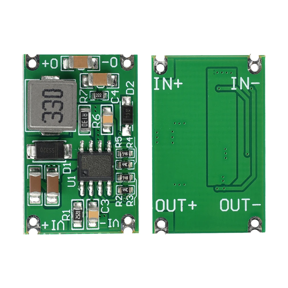 Konverter Buck DC-DC Mini 48V 60V 120V Ke 3.3V 5V 12V Modul Daya Step-Down dengan Perlindungan Sirkuit Pendek Suhu Berlebih
