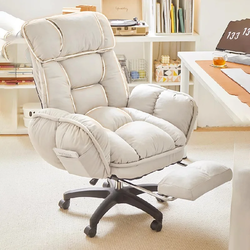 

Designer Accent Office Chair Recliner Comfy Lazy Lounge Mobile Ergonomic Chair Folding Cadeiras De Escritorio Office Furniture