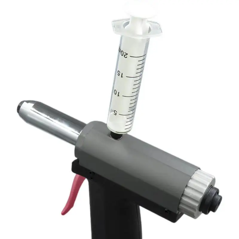 Industrial Grade Pneumatic Blind Rivet Riveter Kit Set 3.2-4.8mm Air Operated High Quick Installation Tool