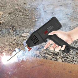 Portable Handheld Welder Kit Welding Machine 110V Voltage Digital Stick Welder with Toolbox