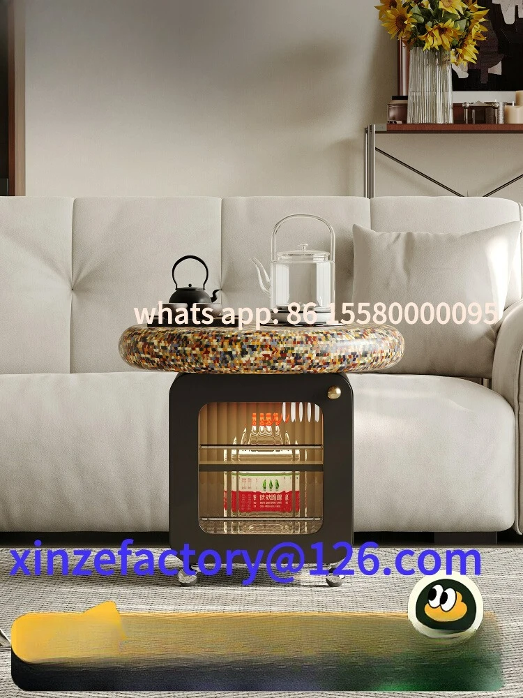 Customizable mini light luxury modern high-end side table